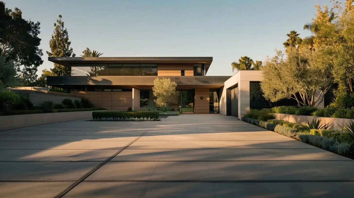 Concrete paver driveway installation by Arc Excavation, showcasing durability and design options for homeowners.